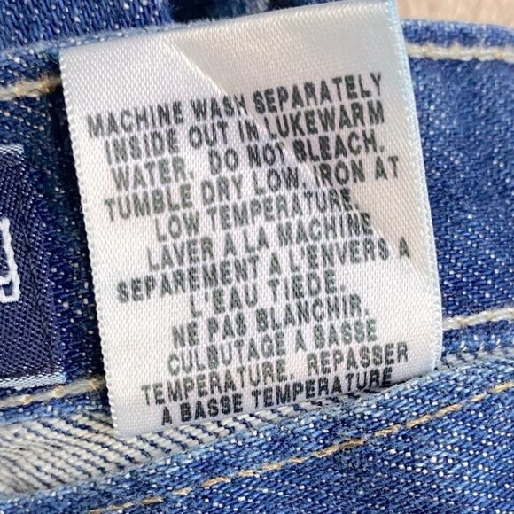 French Dressing Hight Waist Tapered Mom Jeans Without Back Pockets 14P - Picture 4 of 12